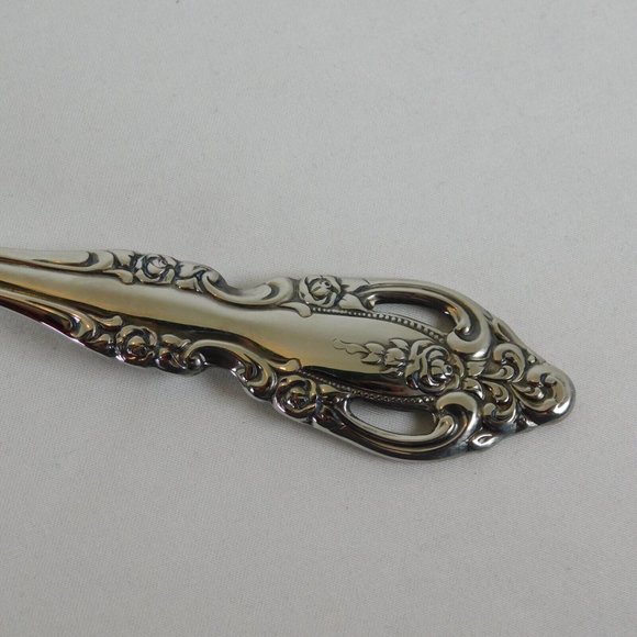 Oneida Brahms Community Stainless 5 Serving Pieces Pie Gravy Sugar Butter Fork - Picture 13 of 13